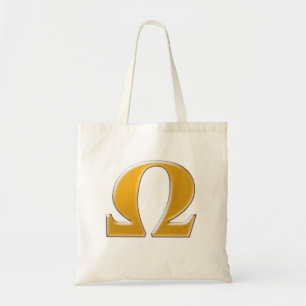 Golden Greece Omega - Symbol des Widerstands Tragetasche