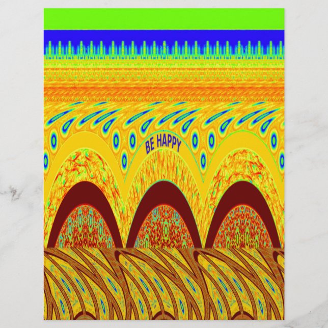 Golden green African Traditional Color (Vorderseite)