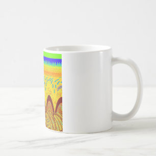 Golden green African Traditional Color Kaffeetasse