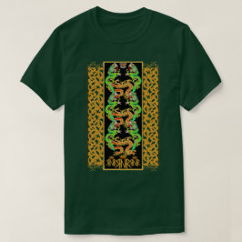 Golden Green Dragon RNR T - Shirt