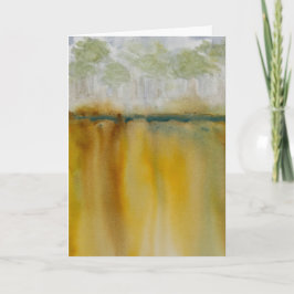 Golden Greeting Card Blank Inside  Karte