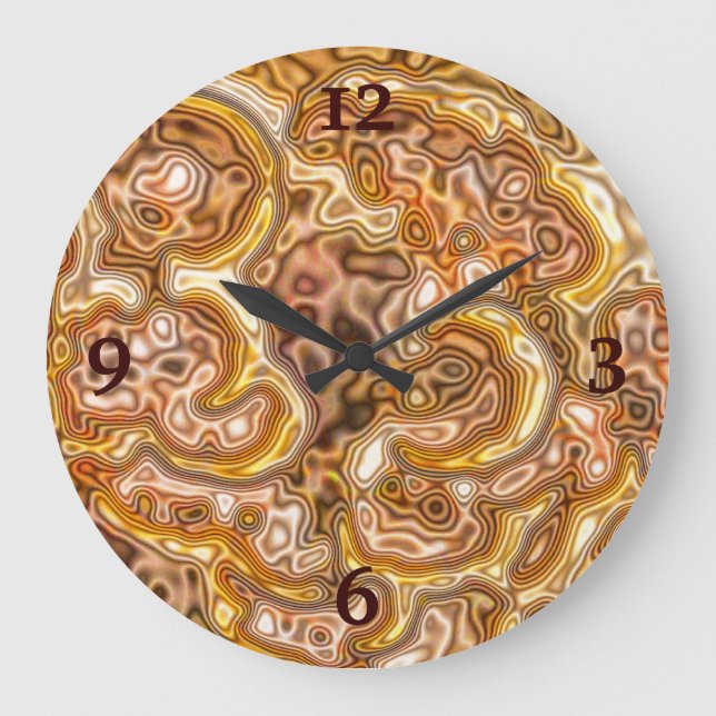 GOLDEN GROßE WANDUHR (Vorderseite)