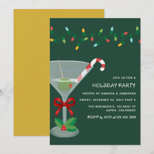 Golden Grove Weihnachtsfeier Cocktailparty Einladung