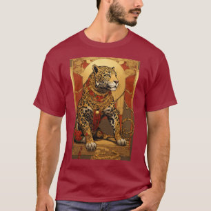 Golden Guardians: The Jaguar Lion Collection" T-Shirt
