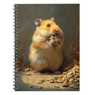 Golden Hamster Notebook Notizblock