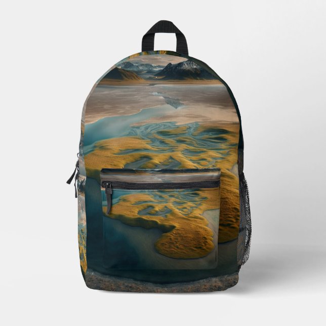 Golden Harmony Bedruckter Rucksack (Vorderseite)
