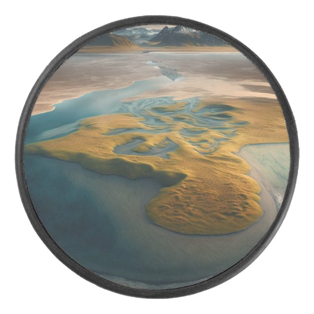 Golden Harmony Eishockey Puck (Vorderseite)