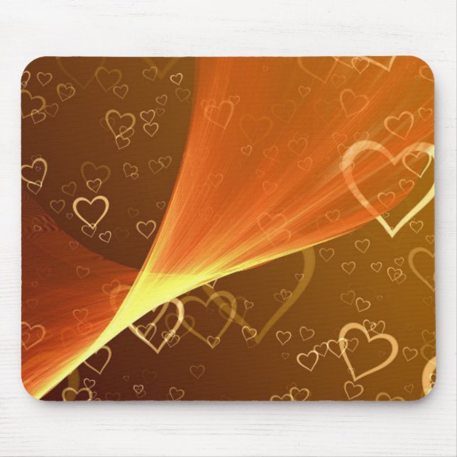 Golden Hearts Mousepad (Vorne)