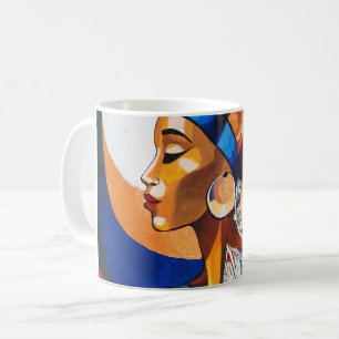 Golden Heritage: African Queen Kaffeetasse