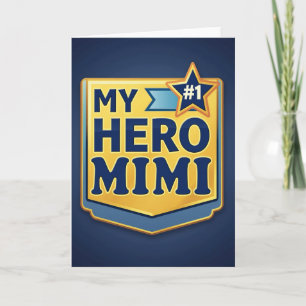 Golden Hero Mimi Emblem Karte