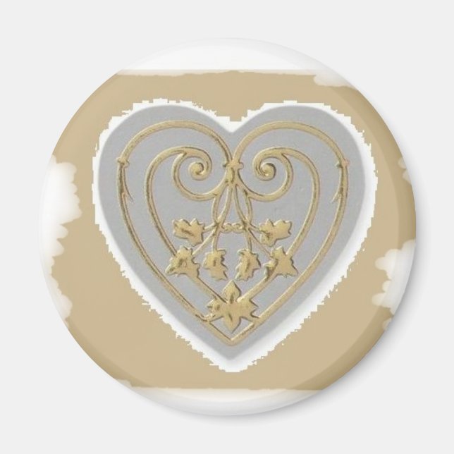 GOLDEN HERZ HIER 2008 MAGNET (Vorne)