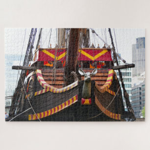 Golden Hind Schiff Replik, London, England Puzzle
