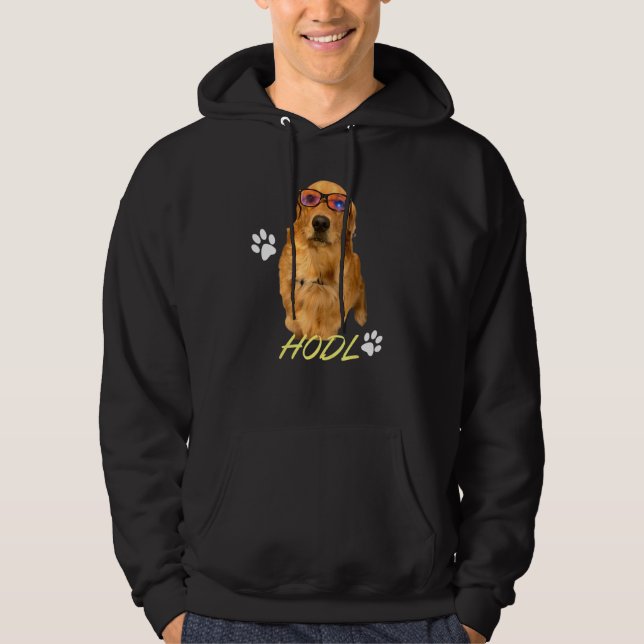 Golden Hodl Hoodie (Vorderseite)