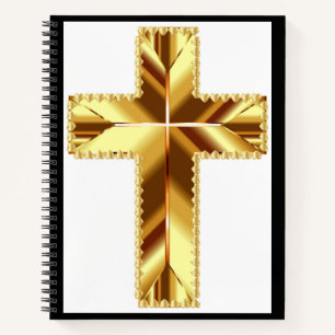 GOLDEN HOLY CROSS NOTIZBUCH