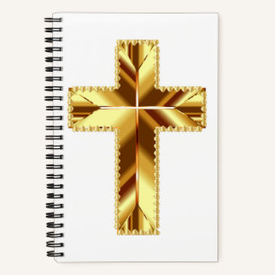 GOLDEN HOLY CROSS NOTIZBUCH