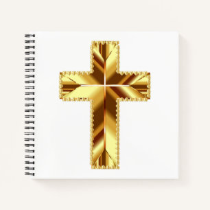 GOLDEN HOLY CROSS NOTIZBUCH