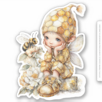 Golden Honey Fairy World – 2b Das Erwachen Aufkleber