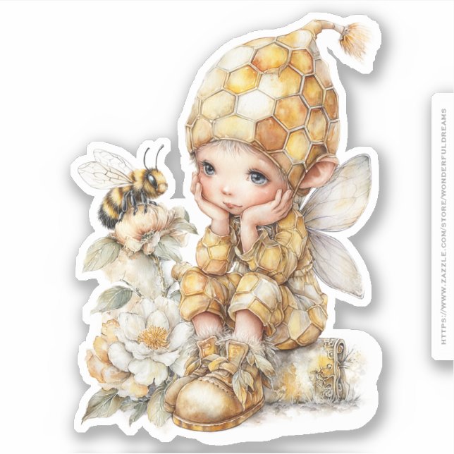 Golden Honey Fairy World – 2b The Awakening Aufkleber (Vorderseite)