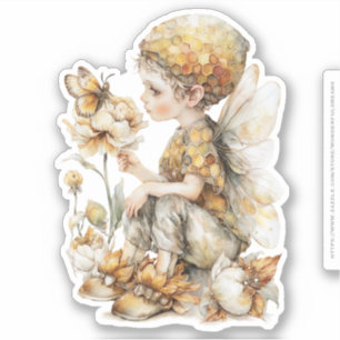 Golden Honey Fairy World – 3a Das Erwachen Aufkleber