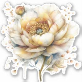 Golden Honey Fairy World – Flowers Aufkleber