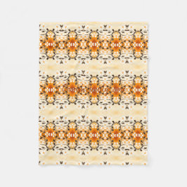 Golden Honey Fleece Blanket