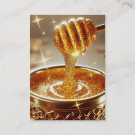 Golden Honey | Psalm 19:9-11 KJV Kartenbox Visitenkarte