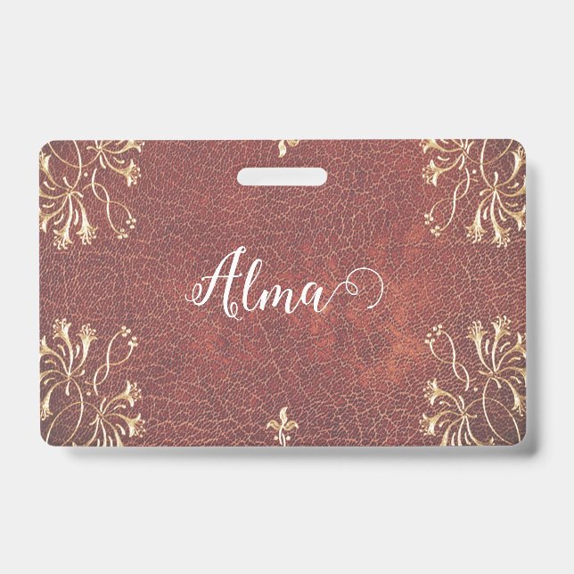 Golden Honeysuckles - personalisiert Ausweis (Vorderseite)