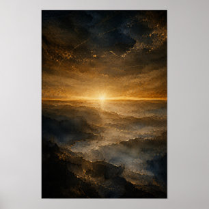 Golden Horizon — Aurema (Porträt) Poster
