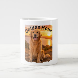 Golden Hour Becher für den Strand Jumbo-Tasse