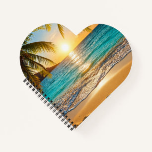 Golden Hour Palm Beach Notizbuch