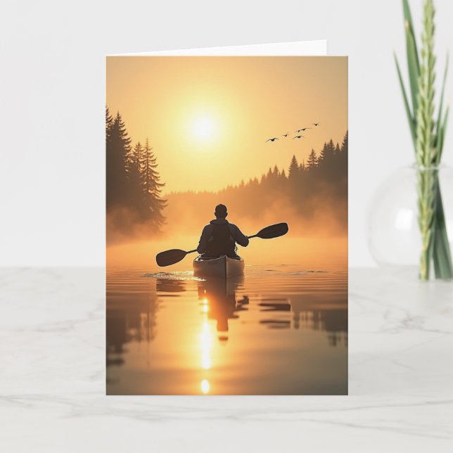 Golden Hour Reise Karte (Vorderseite)