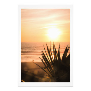 Golden Hour Sunet Fotodruck