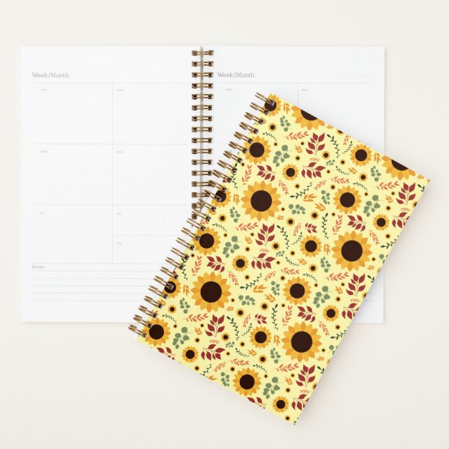 Golden Hour Sunflower | Small Daily Planer (Anzeige)
