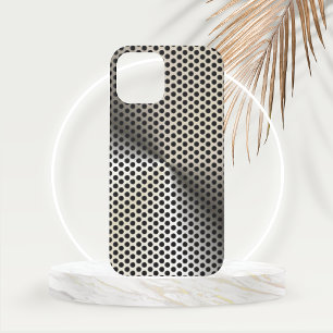 Golden Hued Perforated Metal Look Case-Mate iPhone Hülle