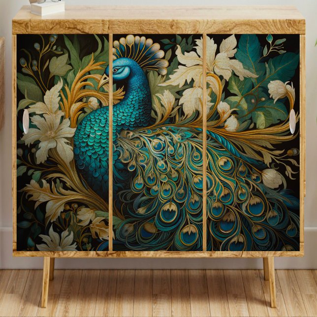 Golden Hues Peacock Decoupage Seidenpapier (Von Creator hochgeladen)