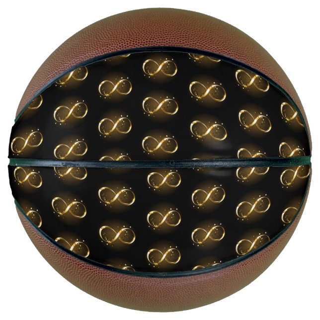 Golden Infinity Symbol Basketball (Vorderseite)