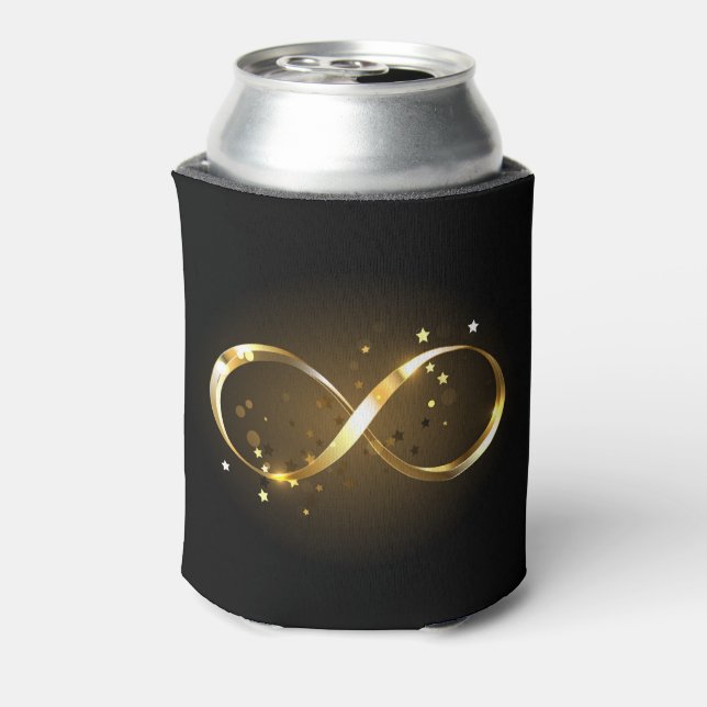 Golden Infinity Symbol Dosenkühler (Kanne Rückseite)