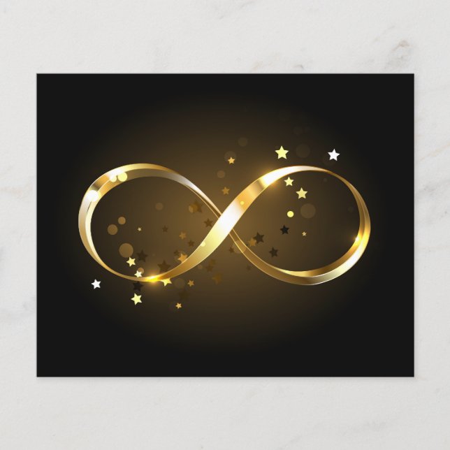Golden Infinity Symbol Flyer (Vorne)