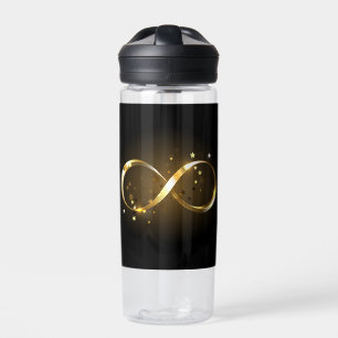 Golden Infinity Symbol Trinkflasche