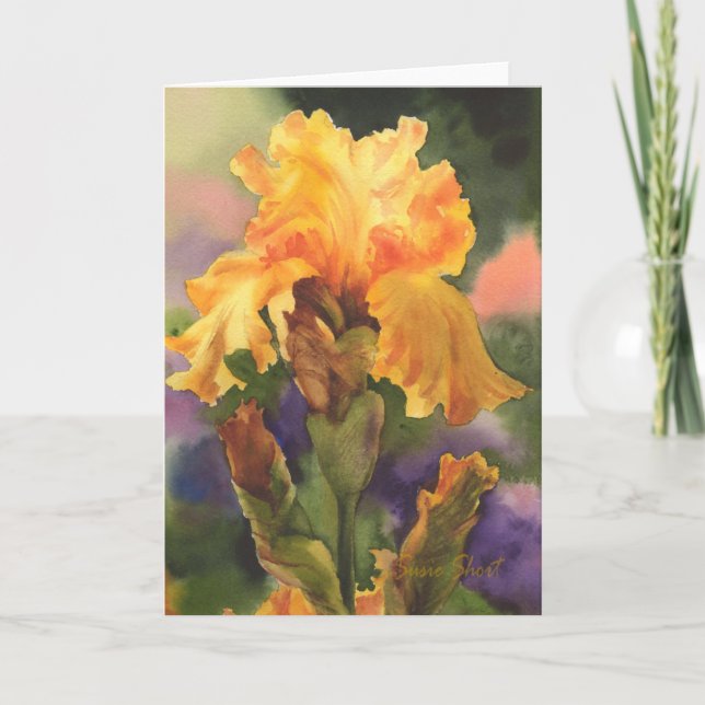 Golden Iris Karte (Vorderseite)