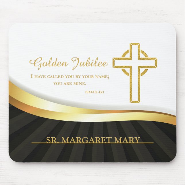 Golden Jubilee, 50-jähriges Jubiläum Nun Mousepad (Vorne)