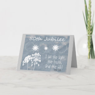 "Golden Jubilee Card" der katholischen Nun Karte