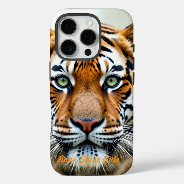 "Golden Jungle King" Case-Mate iPhone Hülle (Rückseite)