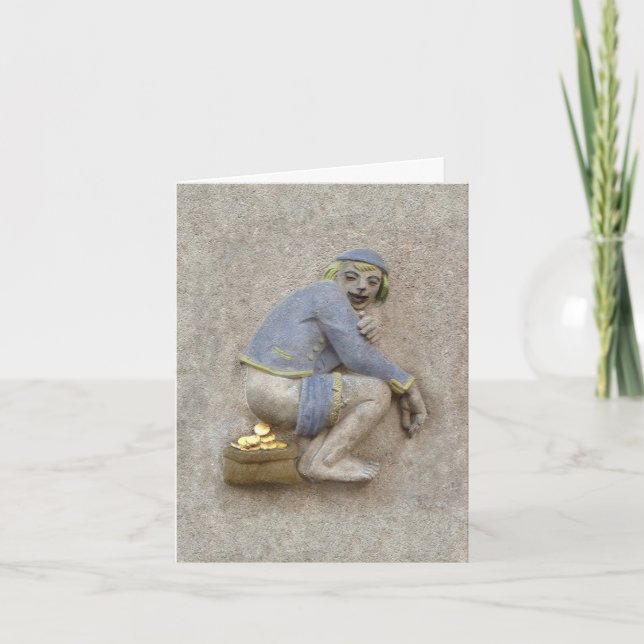 Golden Kack ~ Karte / Einladung (Vorderseite)