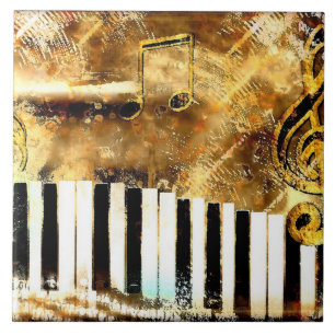 Golden Keyboard, musikalisches Thema, Fliese