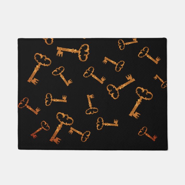 Golden keys Door Mat Fußmatte (Vorderseite)