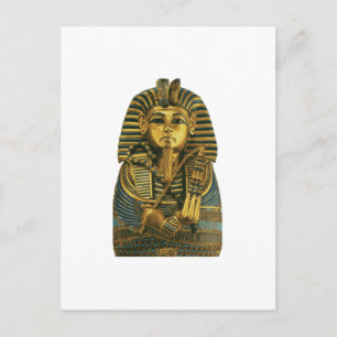 Golden King Tut Postkarte