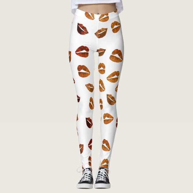 Golden Kisses Leggings (Vorderseite)