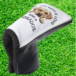Golden Labrador Golf Headcover