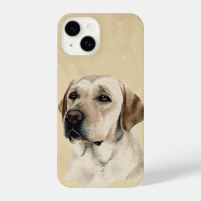 Golden Labrador Hund Tier iPhone Hülle (Rückseite)